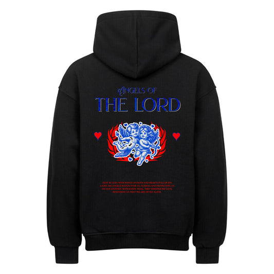 Angels of the Lord Oversized Hoodie in natural-raw – christlicher Oversized Hoodie von Blessed by God