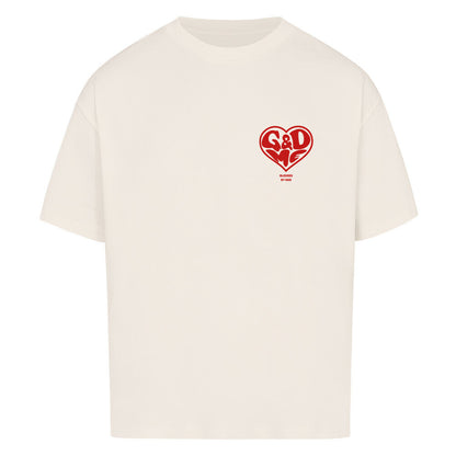 God & Me Oversized T-Shirt in babyblau – christliches Oversized T-Shirt von Blessed by God