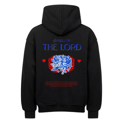 Angels of the Lord Oversized Hoodie in natural-raw – christlicher Oversized Hoodie von Blessed by God