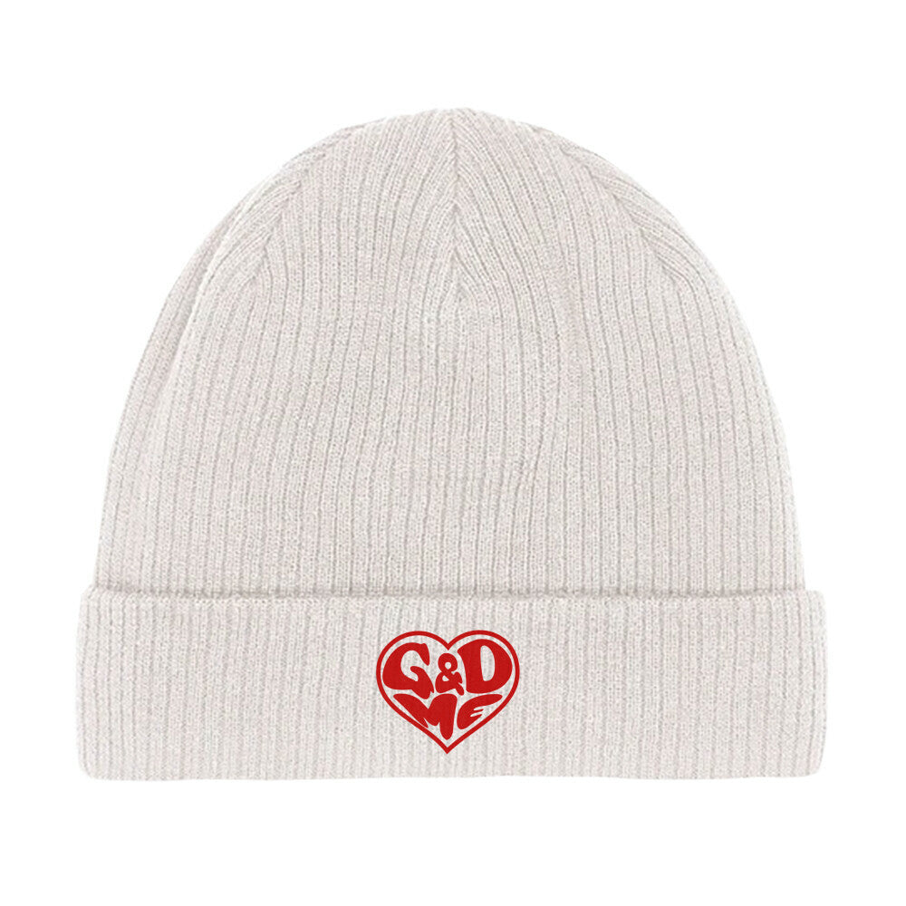 God & Me Beanie in Beige – christliche Beanie von Blessed by God