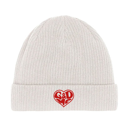 God & Me Beanie in Beige – christliche Beanie von Blessed by God