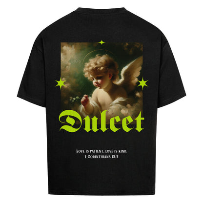 Dulcet Angel Oversized T-Shirt in babyblau – christliches Oversized T-Shirt von Blessed by God