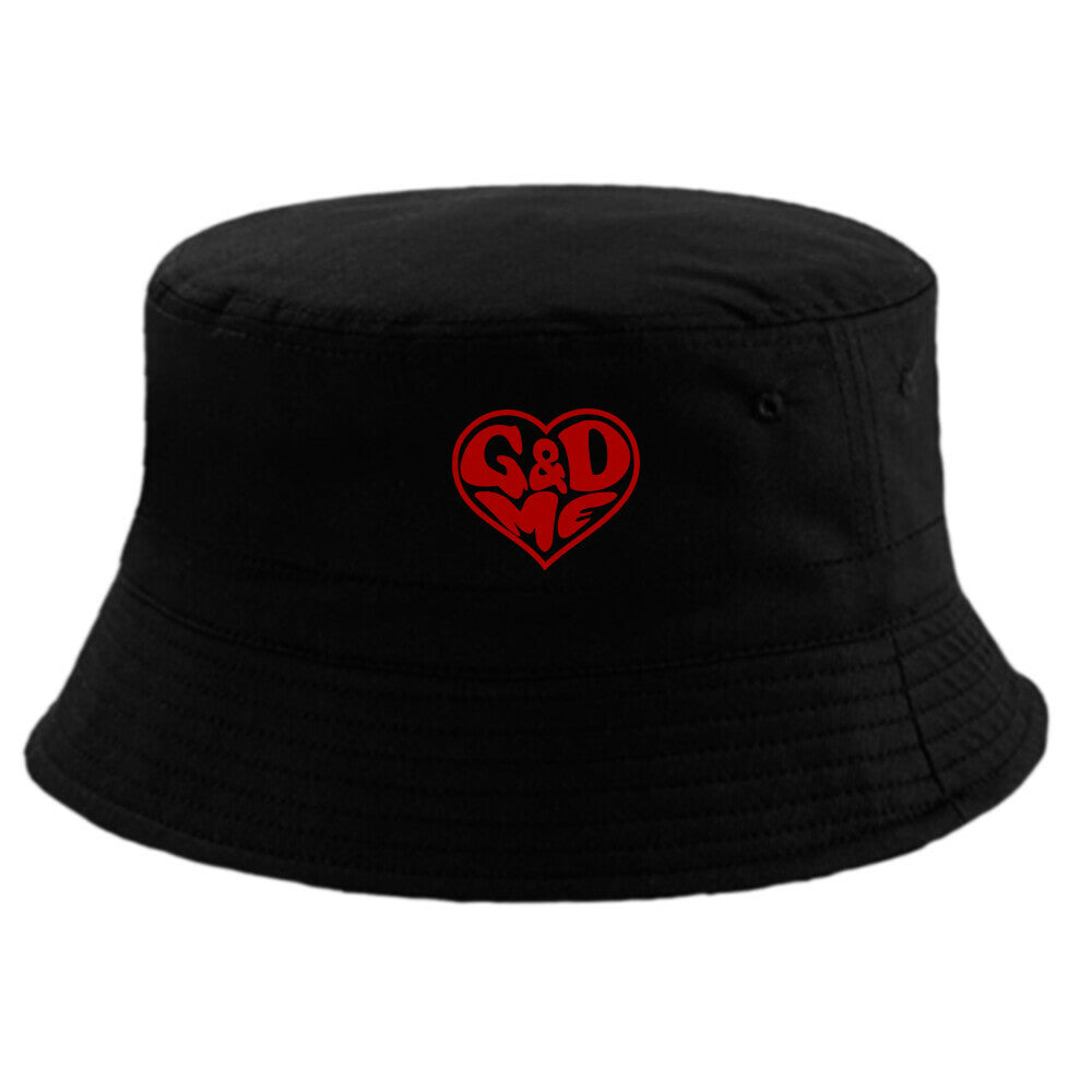 G&D Me Bucket Hat in Schwarz – christlicher Bucket Hat von Blessed by God